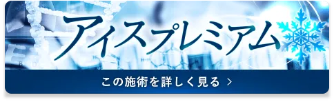 美容医療史上初 アイスプレミアム この施術を詳しく見る